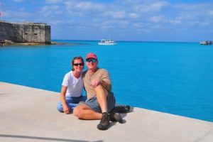 The Cruise Ship Dock in Bermuda