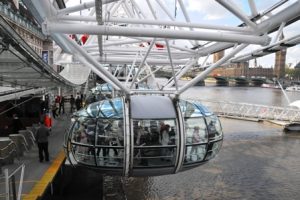 London Eye Pod After Loading at Bottom