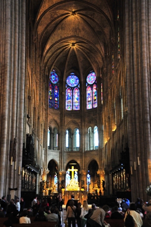 Altar Inside Notre Dame Cathedral