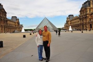 Chuck & Stephaniue at the Louvre