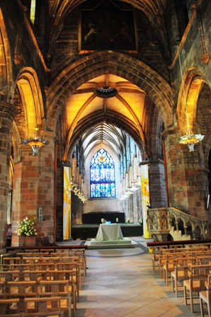 Inside St. Giles Cathedral