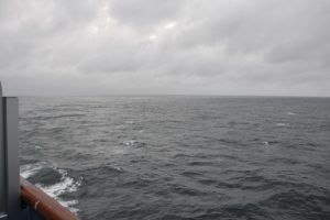 Gray, Cloudy Weather in the Atlantic