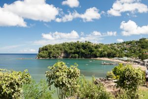 Coastline Town - St. Lucia