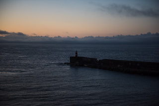 Arriving in Ponta Delgado