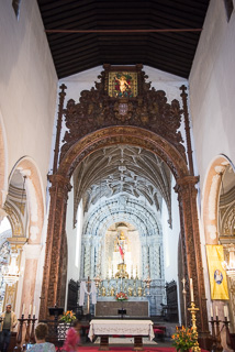 Inside of the San Miguel Church