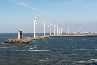 Leaving Zeebrugge Port