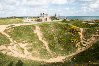 Ponte Du Hoc Craters From Shelling