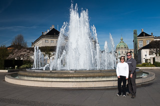Chuck & Stephanie at Amalienborg
