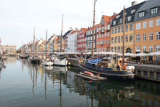 Our First View of Nyhavn Right At Our Hotel