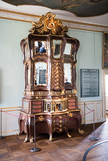 Wood Furniture Inside the Rosenbrg Castle
