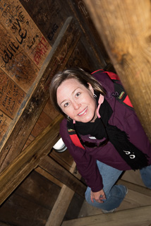 Going Down The Inside Of The Steeple