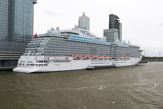 The Regal Princess in Rotterdam