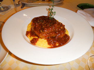 Polenta And Veal Dish