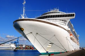 Emerald Princess Docked in Civitavecchia