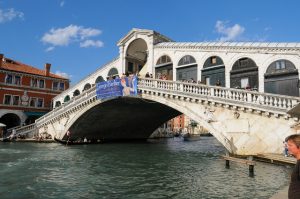 The Famous Rialto Bridge - Venice