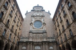 Cathedral In Montserrat