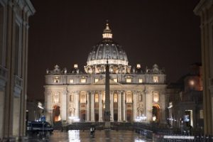 St. Peter's At Night