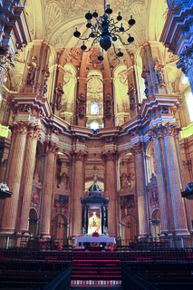 Cathedral de Malaga Altar