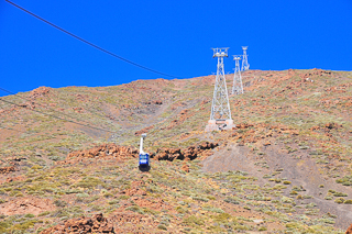 Tenerife Cable Car To The Peak of Mt. Tiede