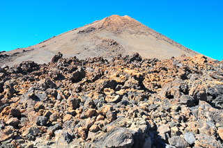 Tenerife Leaving - Mt; Tiede in Background