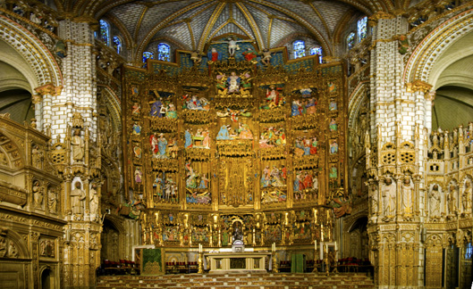 Main Altar Panorama- Toledo Cathedral