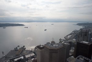 Views of Seattle From The Columbia Center