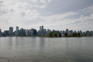 Downtown Vancouver Seen From Stanley Park