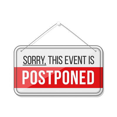 Trip Postponed Due To Covid-19 – August 10, 2020