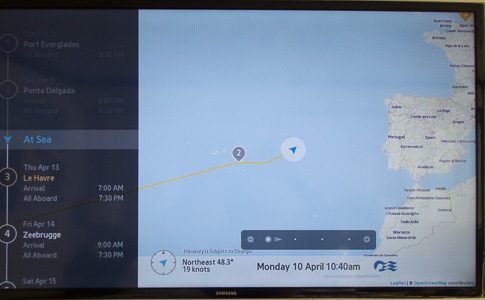 Sea Day 7 – Monday, April 10, 2017 Sea Day 7 – Monday, April 10, 2017