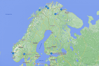 Preliminary Itinerary and Map